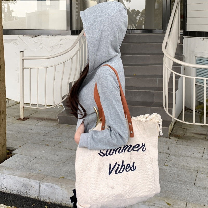 ショートジップフーディー