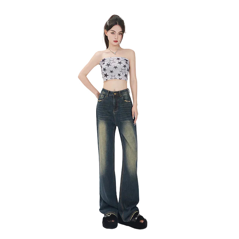 ヴィンテージワイドジーンズ